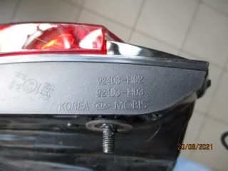 92403H0200 Фонарь задний внутренний левый Kia Rio 4 Арт bY104Y, вид 3
