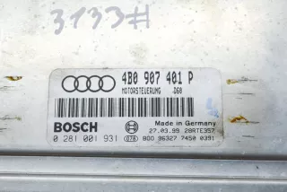 28RTE357, 0281001931, 4B0907401P , art933623 Блок управления двигателем Audi A6 C5 (S6,RS6) Арт 933623, вид 6