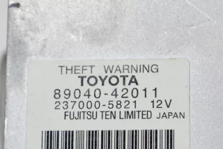 89040-42011, 237000-5821 , art2974634 Блок управления сигнализацией Toyota Rav 4 1 Арт 2974634, вид 5