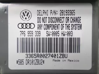 7P6959339 Блок управления сиденьем Volkswagen Touareg 2 Арт 00090062, вид 2