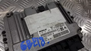 9659342280,0281011863 Блок управления двс Citroen C4 1 Арт 6BE18PC01, вид 3