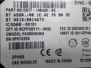 DS7T14B428AE Блок управления Ford Fusion 2 Арт 00123866, вид 3