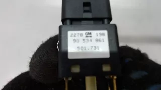 90534861 Кнопки (прочее) Opel Corsa B Арт 6784384, вид 2