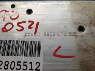 51117200705 Кронштейн усилителя переднего бампера левый BMW 5 F10/F11/GT F07 Арт ZAP215714, вид 3