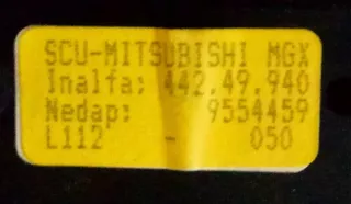 44249940,9554459 Двигатель электролюка Mitsubishi Space Star 1 Арт 2057781-1, вид 6