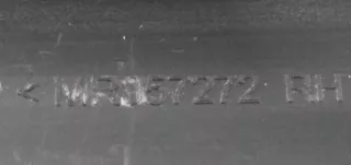 MR057272 Молдинг двери задней правой Mitsubishi Colt 6 Арт 2035339, вид 3