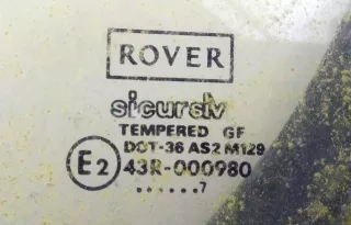 43R-000980 форточка задняя левая Rover 200 2 Арт 2040989, вид 2