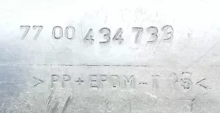 7700434733 Молдинг двери передней левой Renault Laguna 1 Арт 2049292, вид 3