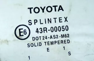 43R-00050 Стекло двери передней правой Toyota Avensis 1 Арт 2045015, вид 2
