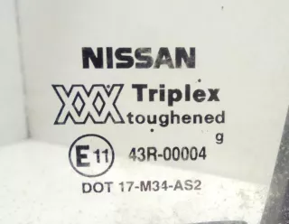 43R-00004 форточка задняя правая Nissan Primera 10 Арт 2034828, вид 2