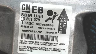 13251079 Блок AirBag Opel Astra H Арт 7040753, вид 4
