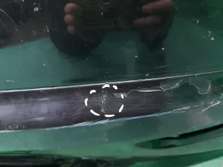 1K8807417NGRU, 1k8807421m Бампер фольксваген, фольцваген сирокк Volkswagen Scirocco 3 Арт ARM196800, вид 4