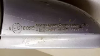 E13010519 Зеркало наружное левое Mazda 626 GE Арт 2063624, вид 6