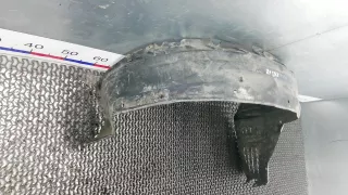  Защита арок (защита крыла, подкрылок) передняя левая Mitsubishi Pajero 4 Арт XNI18ST01, вид 4