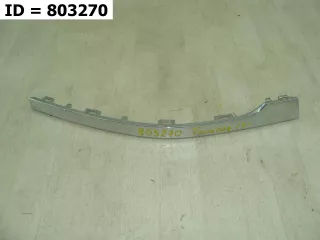7P6853841 Накладка заднего бампера левая хром  Volkswagen Touareg 2 Арт VD803270, вид 1