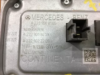 A2229008105 Блок управления фары Mercedes S W222 Арт MA98870, вид 2