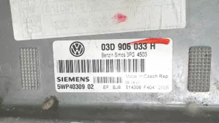 03d906033h,5wp40309 Блок управления двигателем Volkswagen Fox Арт 7202940, вид 3