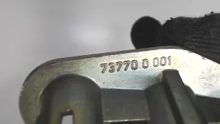 737700001 Замок крышки багажника Volvo S60 1 Арт 7260876, вид 3