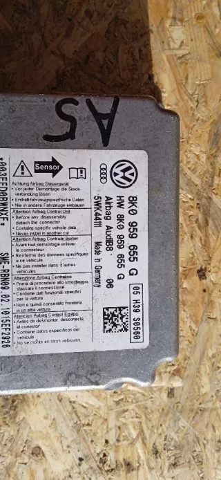 8K0959655G Блок AirBag Audi A4 B8 Арт 16854_1, вид 2