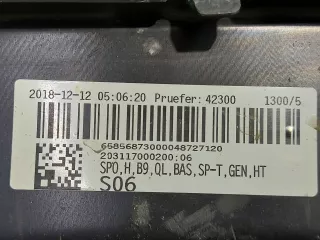 8W0807521Q9B9, 8W0807521Q Юбка бампера Audi A4 B9 Арт ARM210935, вид 11