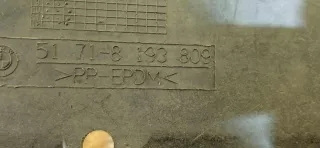 51718193809 Защита арок передняя левая (подкрылок) BMW 3 E46 Арт 17090, вид 8