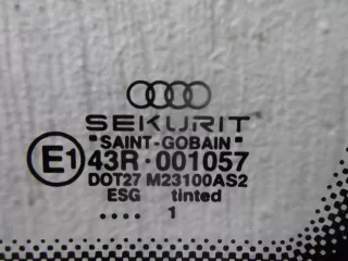  Стекло двери задней правой Audi A4 B7 Арт 00102087, вид 2