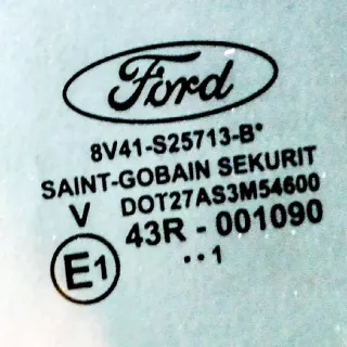 8V41-S25713-B , art118414 Стекло двери задней левой Ford Kuga 1 Арт 118414, вид 3