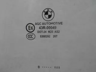  Стекло двери задней левой BMW 5 F10/F11/GT F07 Арт 00111433, вид 3