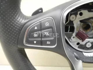 00046018039E38 Рулевое колесо для AIR BAG (без AIR BAG) Mercedes C W205 Арт AM95409768, вид 3