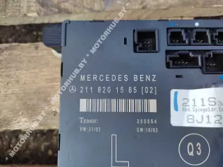 2118401585 Блок управления двери передней левой Mercedes E W211 Арт 00030507, вид 3