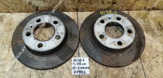 Диск тормозной задний Skoda Roomster 1 Арт 00021992, вид 1