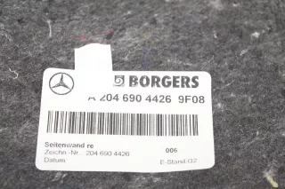 A2046904426 , art576475 Обшивка багажника Mercedes C W204 Арт 576475, вид 4