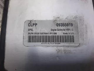 9355919 Блок управления двигателем Opel Astra G 1.6л i Арт AG1038846, вид 4