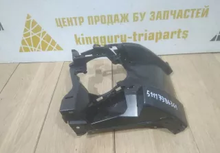 51117386361 Кронштейн противотуманной фары левый бу BMW 3 F30/F31/GT F34 Арт 506071136TP, вид 2