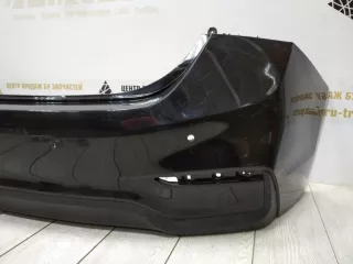 86611H5000 Бампер черный Hyundai Solaris 2 Арт TP12274, вид 4