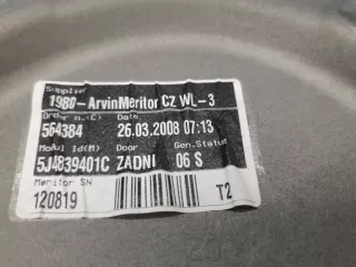 5J4839401C Кронштейн стеклоподъемника задней левой двери Skoda Fabia 2 Арт ZAP247222, вид 2