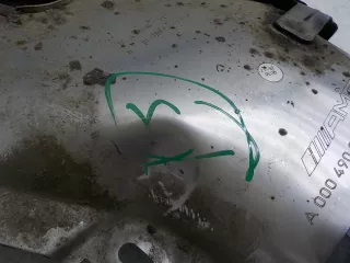 A0004900727 Насадка глушителя Mercedes C W205 Арт BIT463341, вид 8