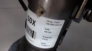 0518612060e Рулевая колонка Fiat Doblo 2 Арт 7482997, вид 3