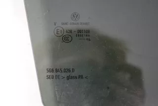 5G6845026D, 43R-001108 , art3002937 Стекло двери задней левой Volkswagen Golf 7 Арт 3002937, вид 4