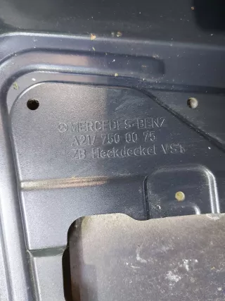A2177500075 крышка багажника Mercedes S C217 Арт ARM237713, вид 20