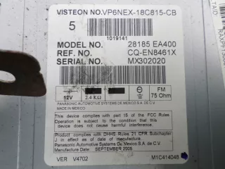 28185EA400 Магнитола Nissan X-Terra ТN50 Арт 00182621, вид 4