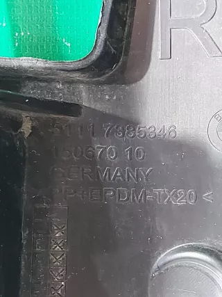 51117385346 кронштейн бампера BMW 5 G30/G31 Арт ARM245844, вид 7