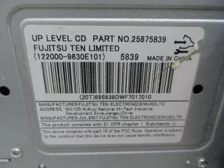 25875839 Магнитола Saturn VUE 2 Арт 00172415, вид 3
