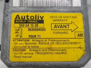 550541500,9636894080 Блок управления подушек безопасности Peugeot 206 1 Арт 00170591, вид 4