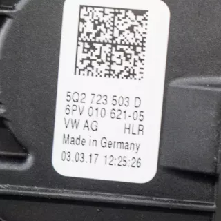 5Q2723503D6PV010621 , art401990 Педаль газа Volkswagen Tiguan 2 Арт 401990, вид 6