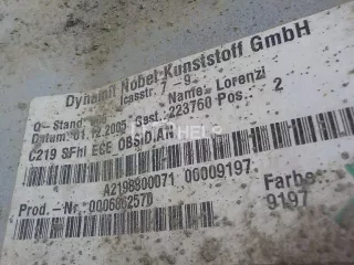 21988001839999 Бампер задний Mercedes CLS C219 Арт AM51745271, вид 9