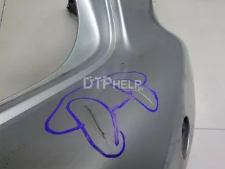 1T0807417GRU Бампер задний Volkswagen Touran 1 Арт AM50115478, вид 8