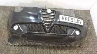 156084389 Бампер передний черный Alfa Romeo Mito Арт 7502079, вид 1