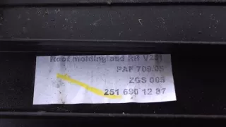 2516901287 Молдинг крыши Mercedes R W251 Арт 7542850, вид 4