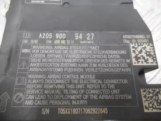 2059009427 Блок управления подушек безопасности Mercedes C W205 Арт 00159024, вид 4